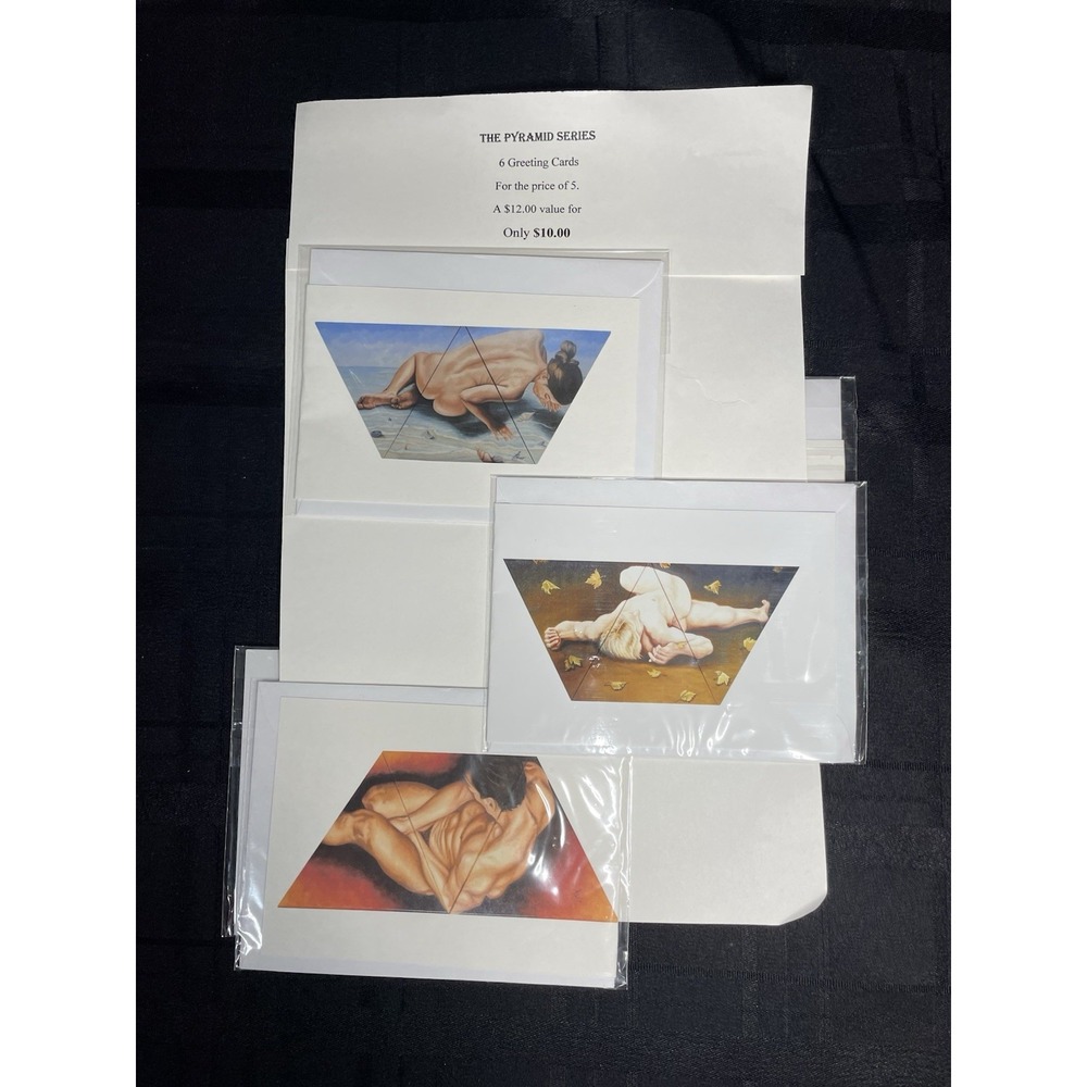 Lisa Russo - The Pyramid Series 2009 - 6 Greeting Cards